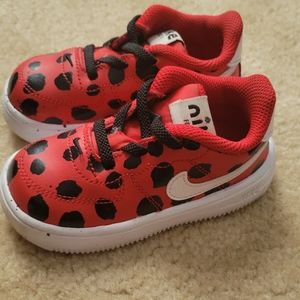 Ladybug Air Force Ones